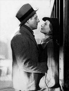 Jean Gabin & Michèle Morgan in Quai des brumes [Port of Shadows], 1938 